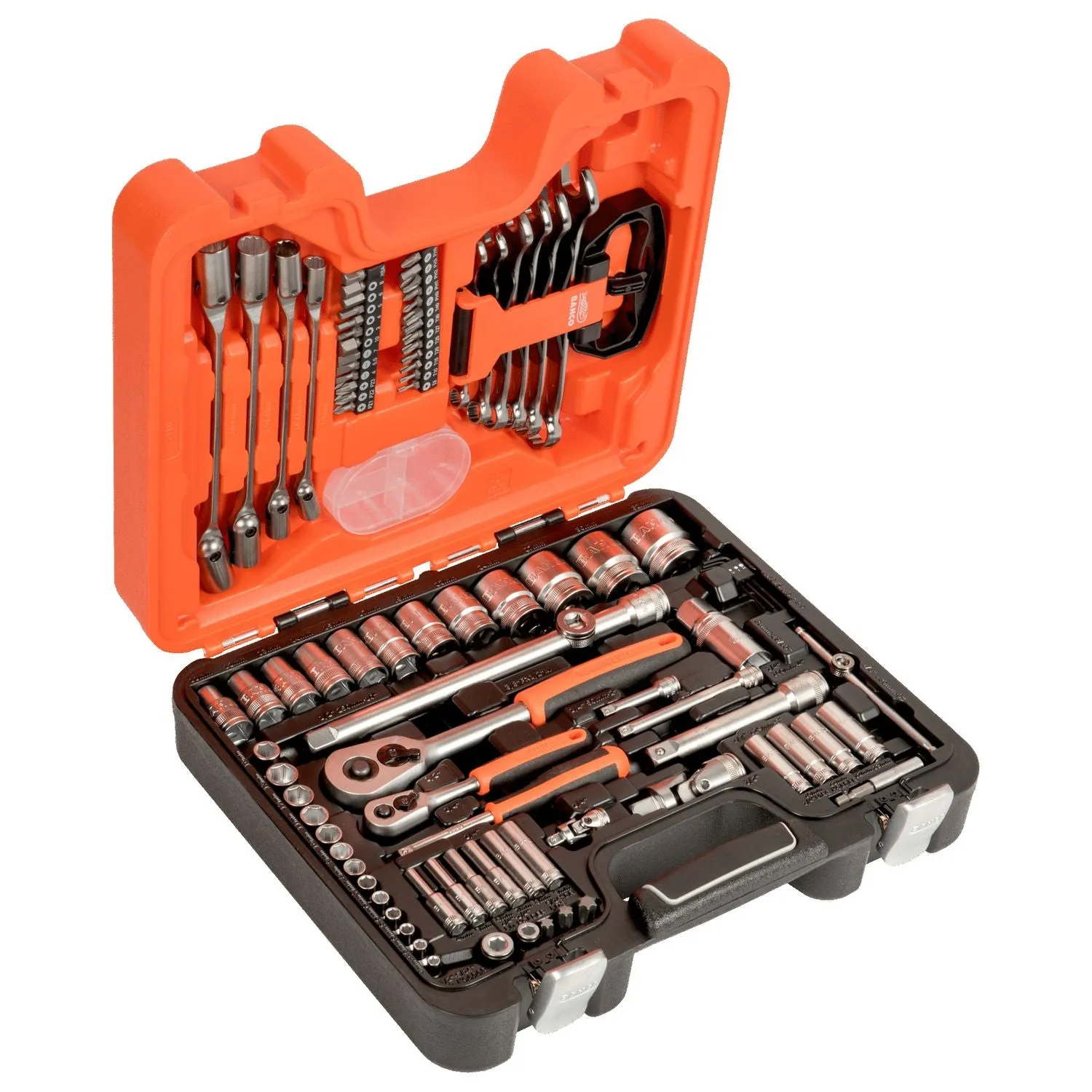 BAHCO BIT/DOPPENSET MET RATEL 1/4