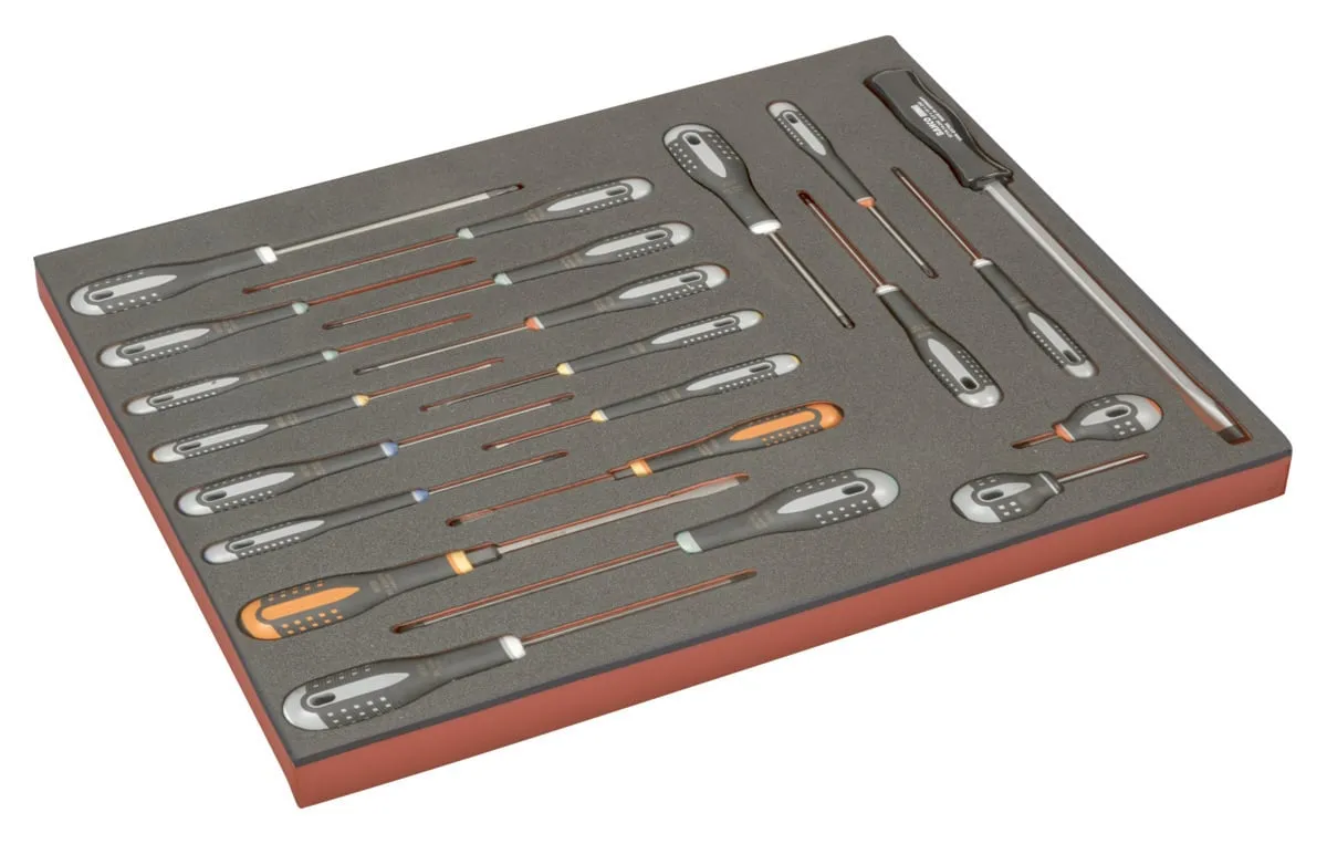 BAHCO FOAMINLAY FIT&GO 3/3 MET SCHROEVENDRAAIERS – 22DELIG – FF1A166