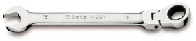 Beta Omschakelbare ratelringsteeksleutel met kniegewricht 142SN 7 – 001420207