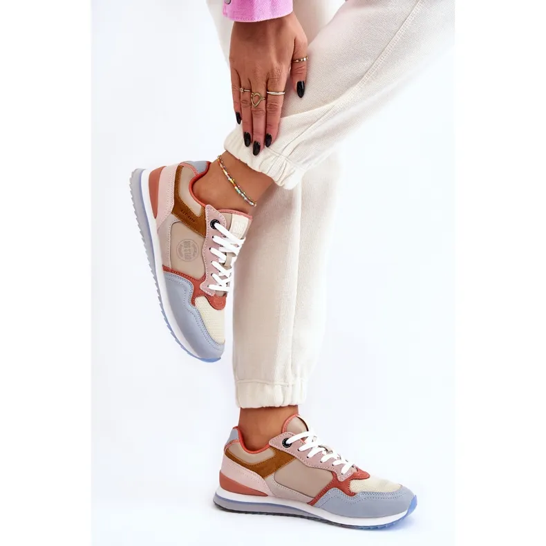 Dames sportschoenen Memory Foam System Big Star LL274348 Veelkleurig