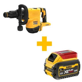 DeWALT DCH832N XR FlexVolt Accu Breekhamer SDS-Max 10,5J 6kg 54V Basic Body