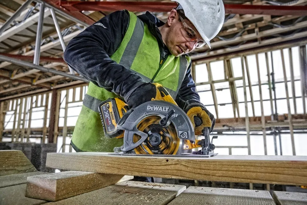 DEWALT DCS578X2QW 54V XR FLEXVOLT CIRKELZAAG 190MM