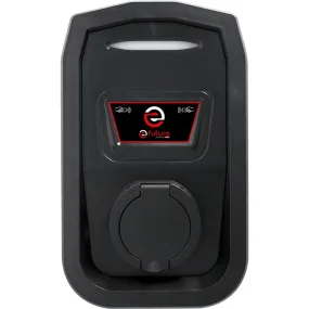 Efuturo wallbox met type 2 stopcontact, 1 fase, max. 3,7 kw,