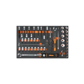 EVA foam inlegbak met 1/2" slagdoppen - Beta M115