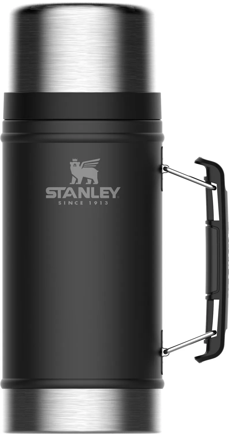 Food Jar Stanley Classic Vacuum Matte Black 0,94L