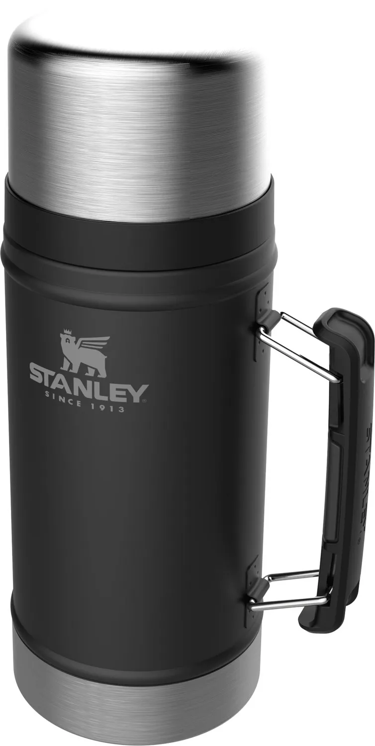 Food Jar Stanley Classic Vacuum Matte Black 0,94L