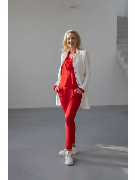 Helena Hart Blouse ruche 7257