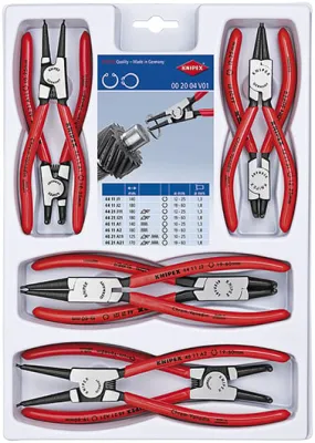 Knipex Borgveertangen set type 44 + 46 8-delig – 002004V01