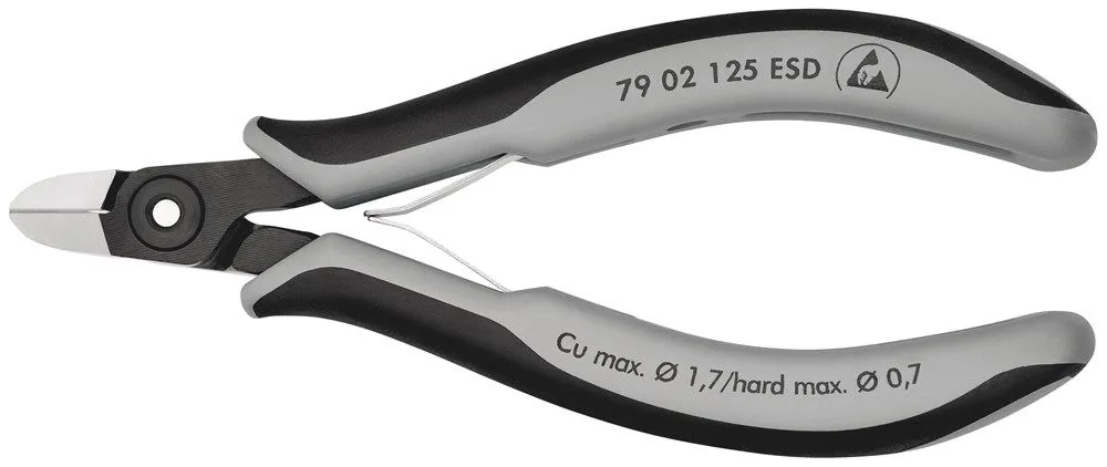 KNIPEX ELEKTRONICAZIJSNIJTANG  79 02 125 ESDSB