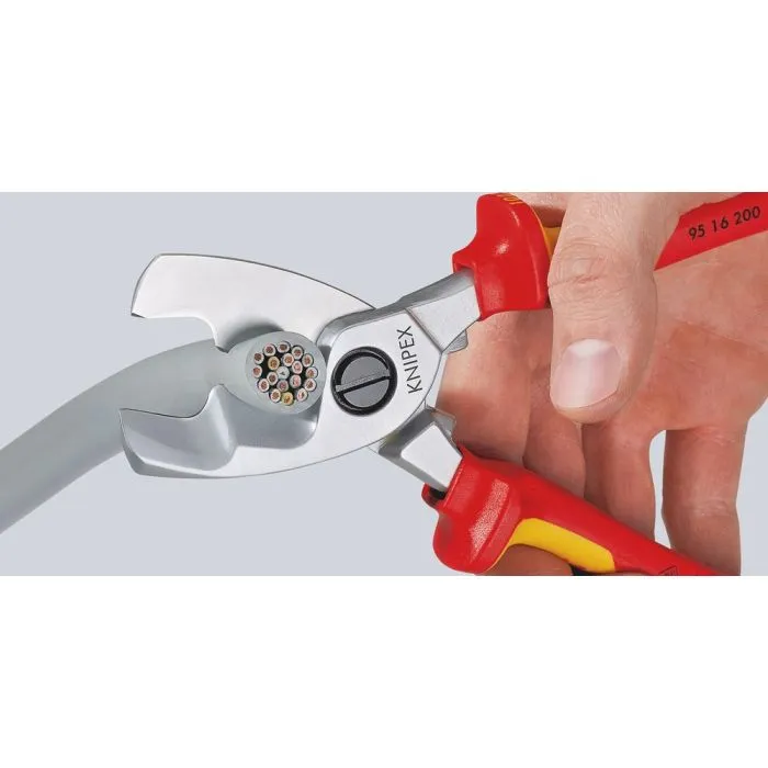 KNIPEX KABELSCHAAR VDE 95 16 200        GEISOLEERD 1KV