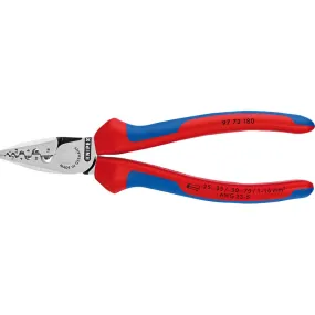 Knipex Krimptang adereindhulzen, componentengreep 180mm_97 72 180