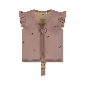 Konges Slojd float vest cherry zwemvest roze kersjes