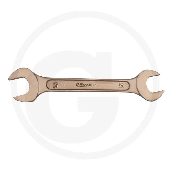 Ks tools bronze doppelmaulschlüssel 3/4x25/32" - vonkvrij, 15° bekhoek, corrosiebestendig