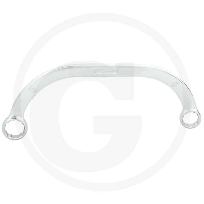 Ks tools chromeplus starter- und blockschlüssel, 15x17mm - flanktraction-profil, hochglanz verchromt