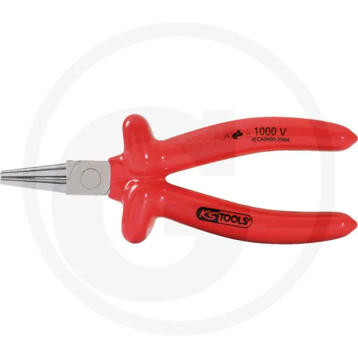 Ks tools classic 1000v rundzange, 160 mm - dompelisolatie conform din en 60900