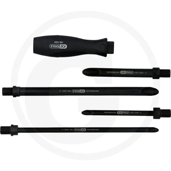 Ks tools kabelführungshilfe-satz 5-tlg. für einfaches handling von kabeln