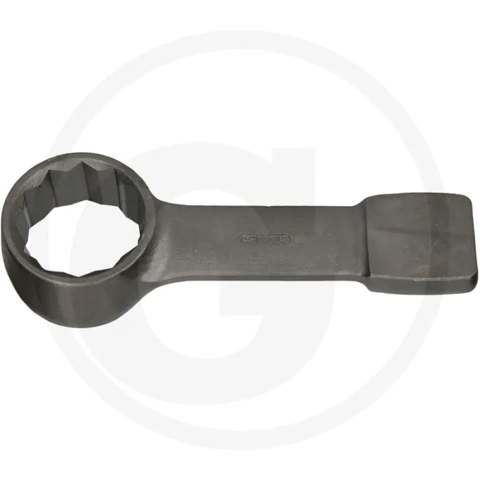 KS TOOLS SCHLAGRINGSCHLüSSEL, TIEF, 115MM  FLANKTRACTIONPROFIL, DIN 7444, MIT SCHLAGKANTE