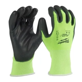 Milwaukee Hi-vis werkhandschoenen snijklasse 1/A - L/9 - 12 paar