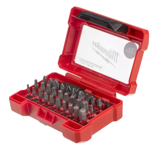 MILWAUKEE SHOCKWAVE IMPACT DUTY BITSET SHW CD 32DELIG