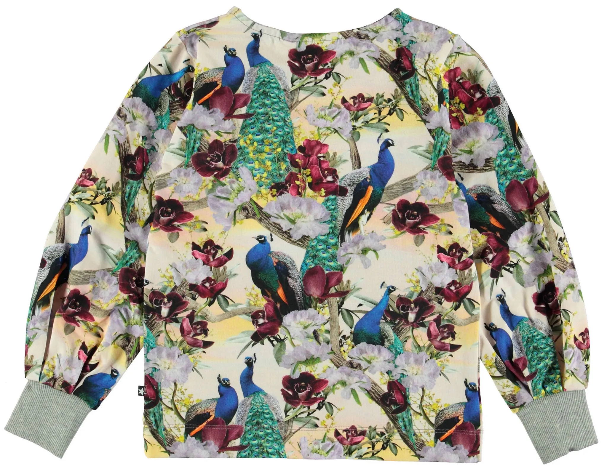   Molo  shirt Oriental Peacocks 
