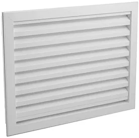 Nedco Whirlpoolrooster 400 x 300 mm met klem alum. wit