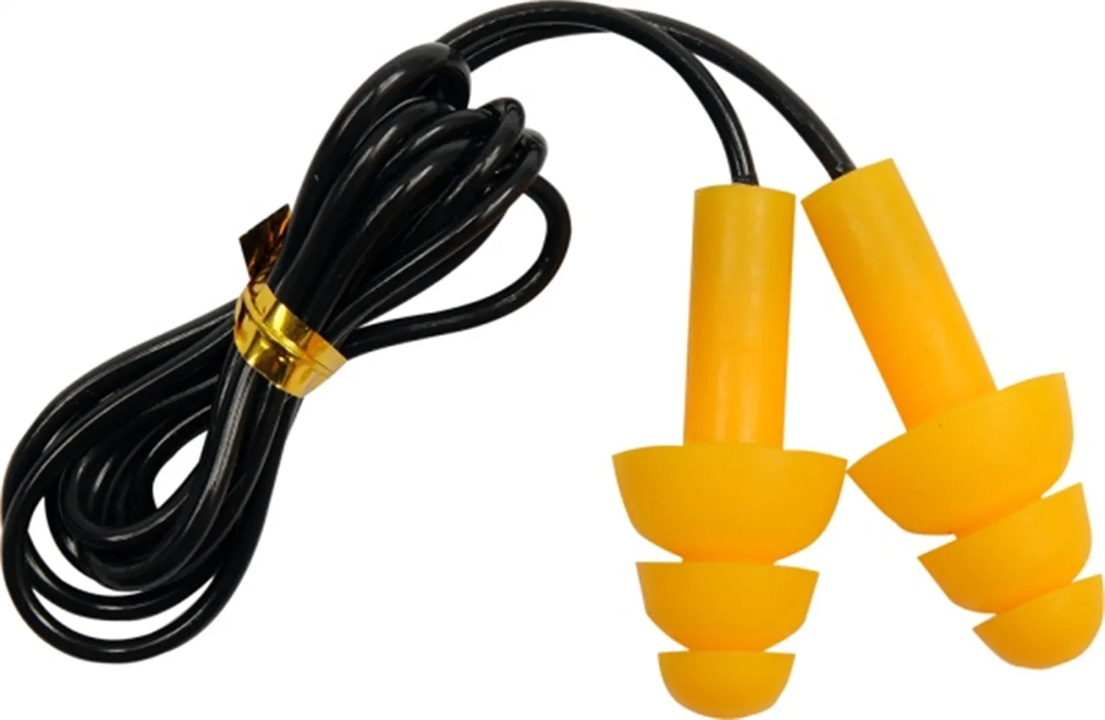 SILICONEN OORDOPJES MET EEN TOUWTJE  22DB 50 PAAR YATO YT7456
