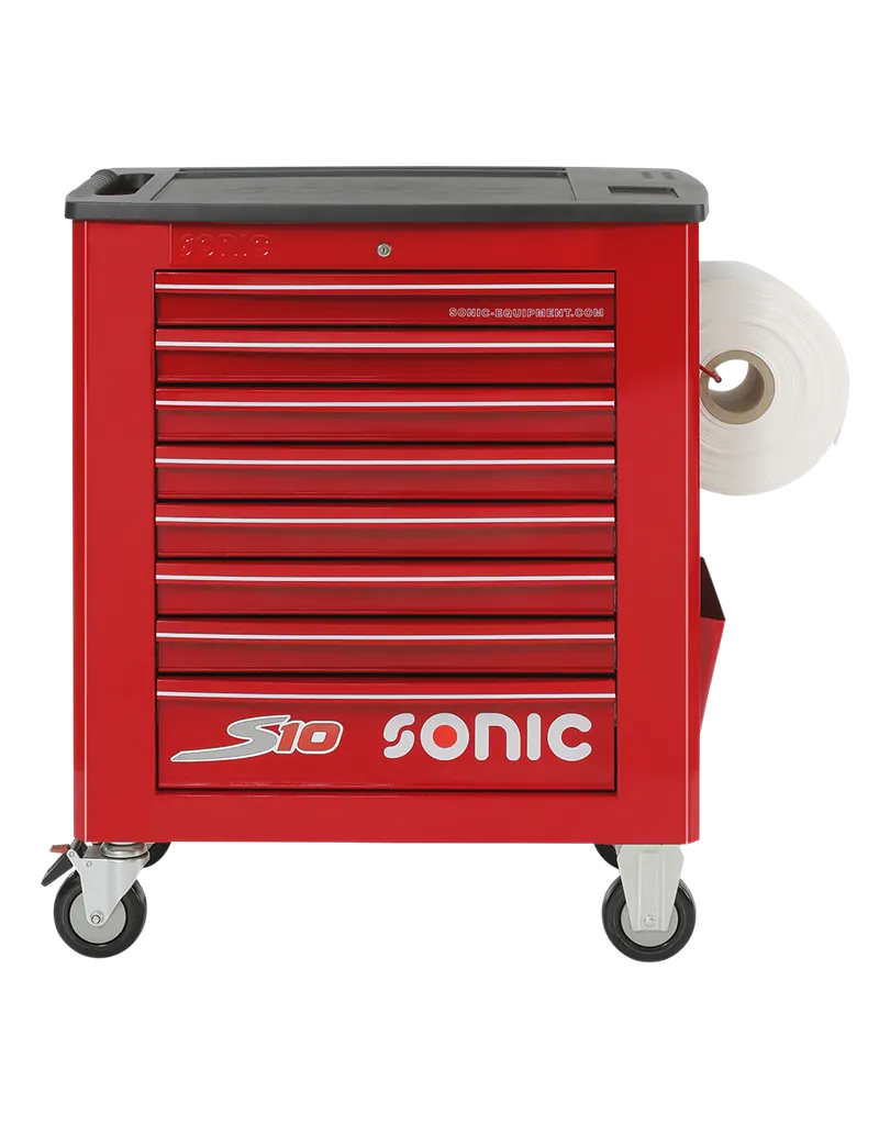 SONIC GEVULDE GEREEDSCHAPSWAGEN S10 420DLG. ROOD