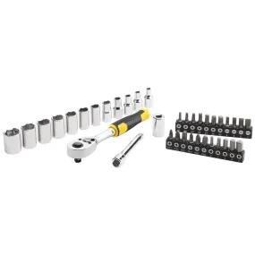 Stanley Dopsleutelset  compact 1/4" – 37 delig