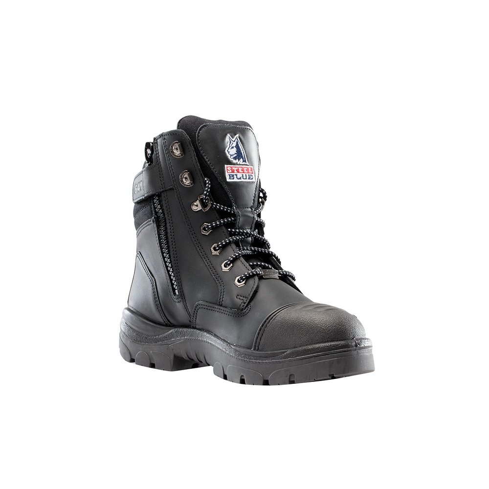 Steel Blue Veiligheidsschoen Southern Cross zip S3 Zwart Maat 45