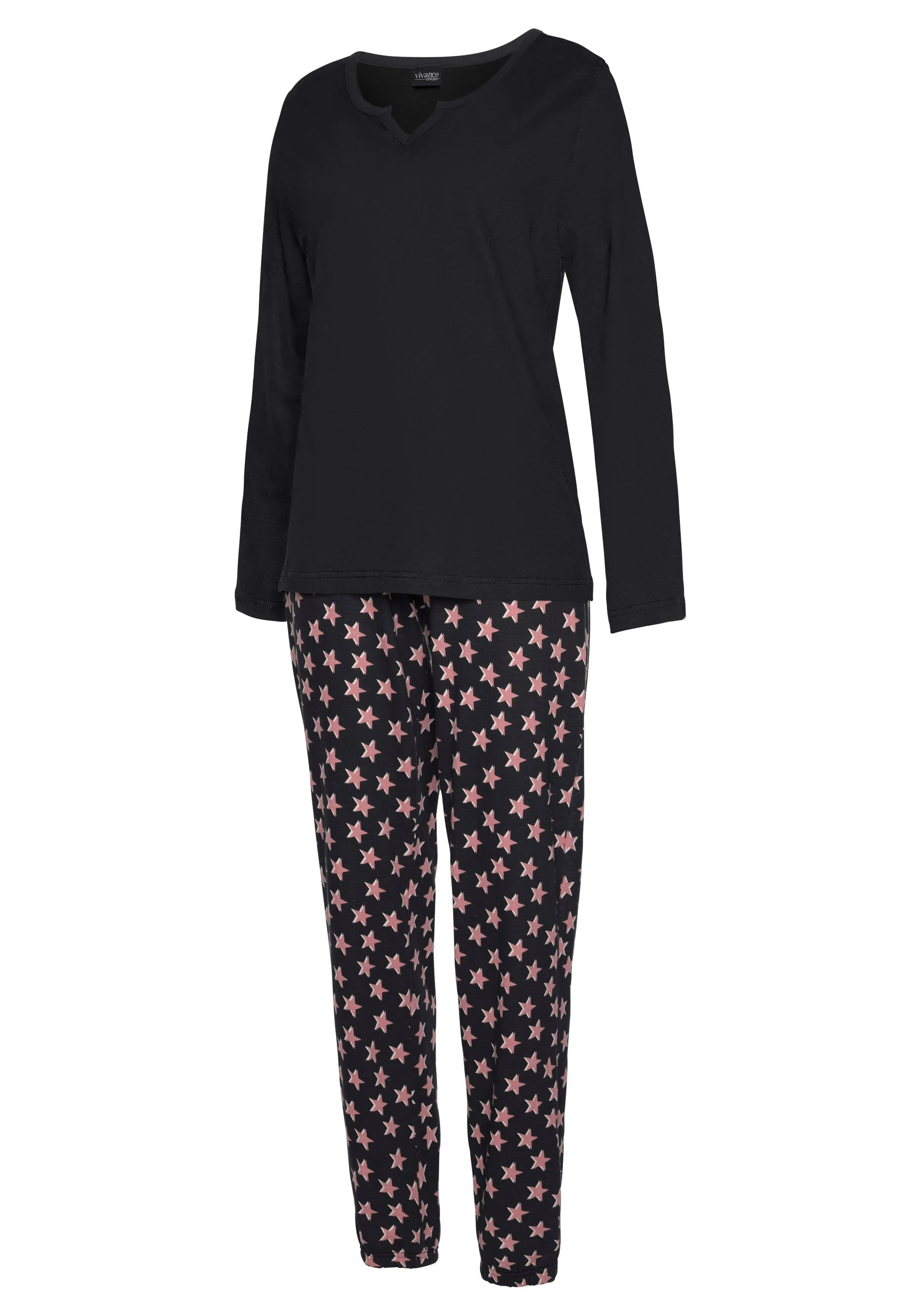 VIVANCE DREAMS PYJAMA MET STERPATROON (4DELIG, SET VAN 2)