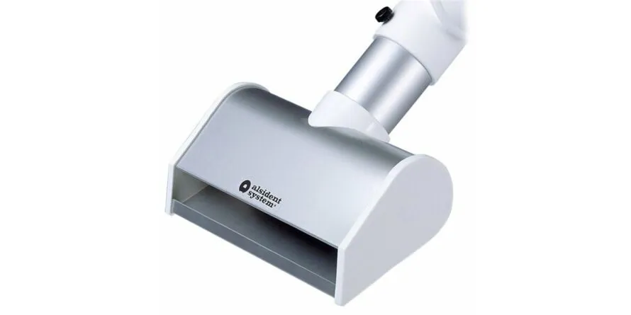 Zuigspleet DN50, breedte 200 mm, wit